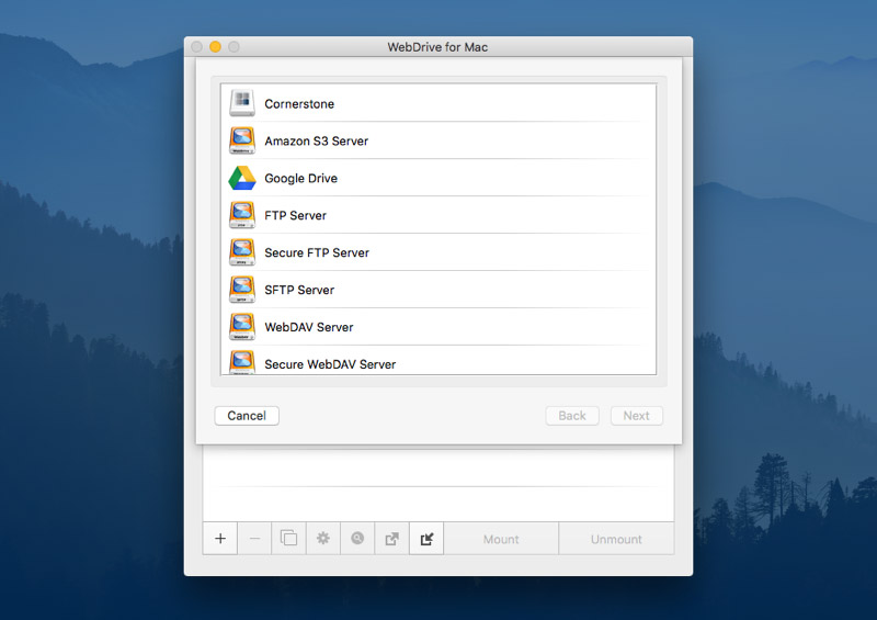 using cloud for file sharing on mac