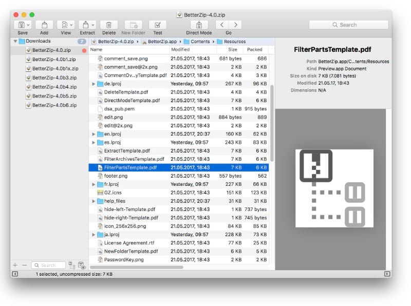 7zip macos