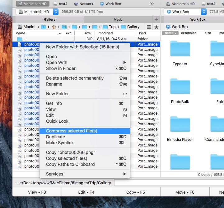 how to compress a zip file on mac for free