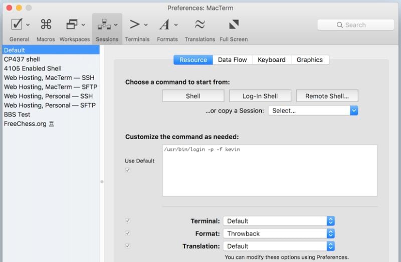 multi tab terminal emulator mac