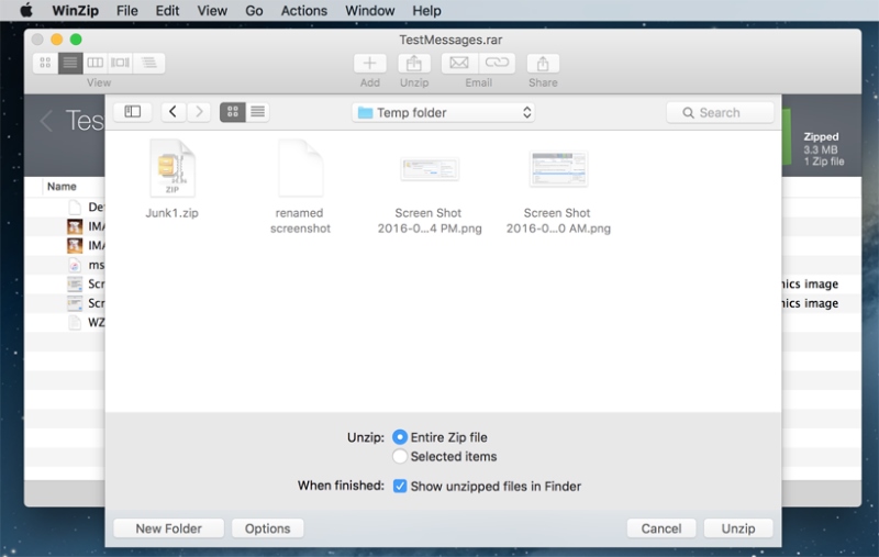 create tgz file mac