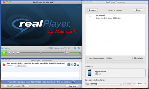 realplayer converter for mac