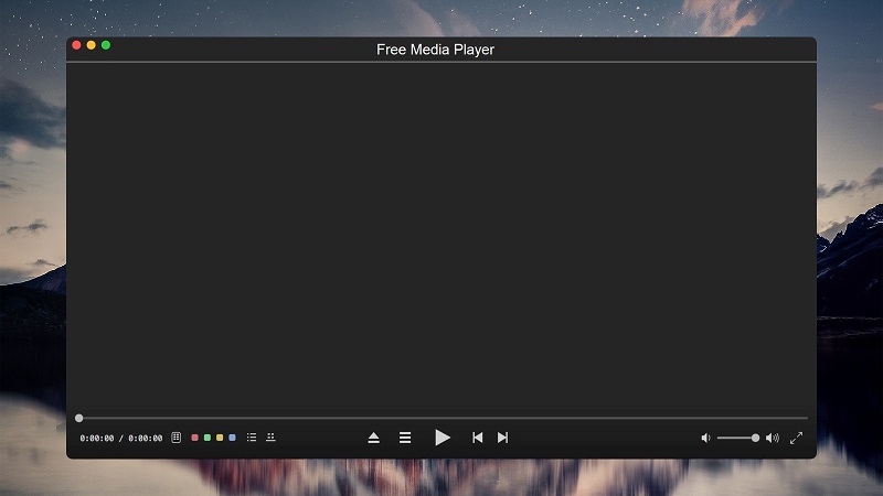 The app is a totally free media player for Mac.