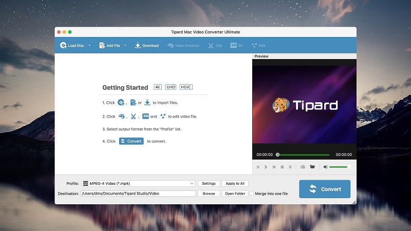 Tipard is a capable of batch conversions, so you won’t have to process your files one-by-one.