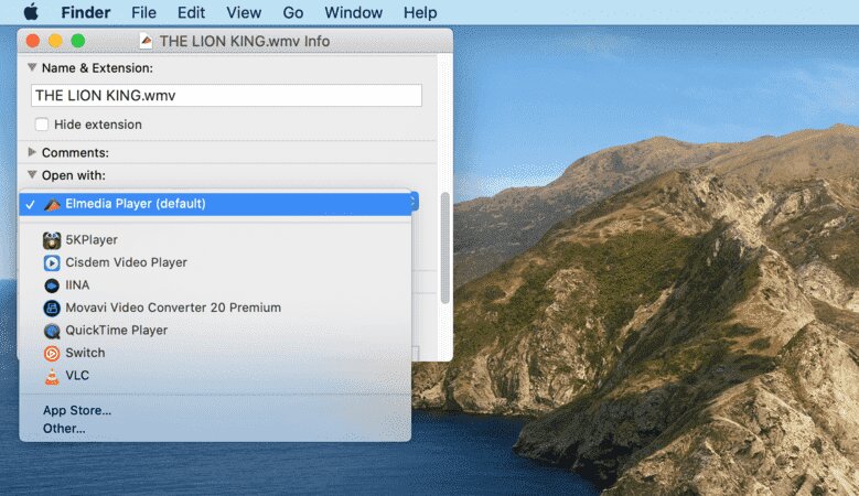 mac change default app for no extension