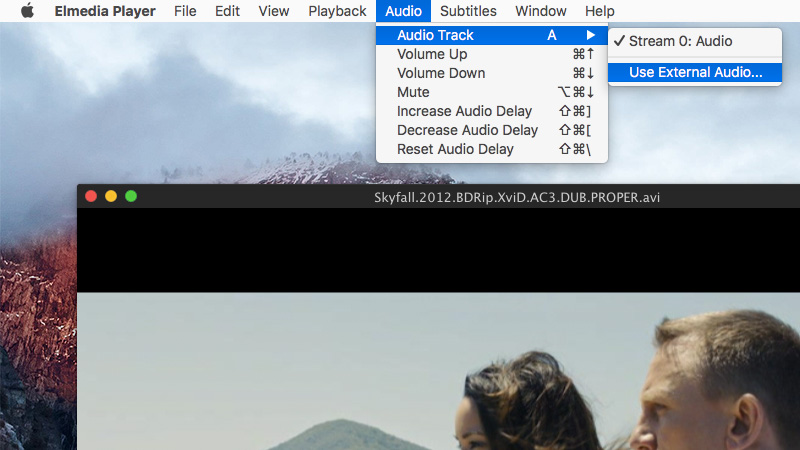 Use External Audio Use External Audio