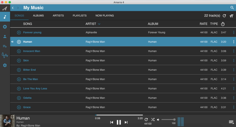 Amarra Luxe vereint die größte Sammlung von Streaming-Musik.