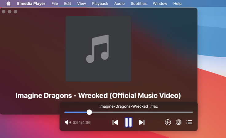 Best music player for Mac.