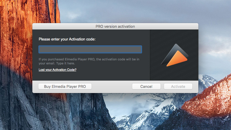 Upgrade Elmedia to PRO version Upgrade Elmedia to PRO version