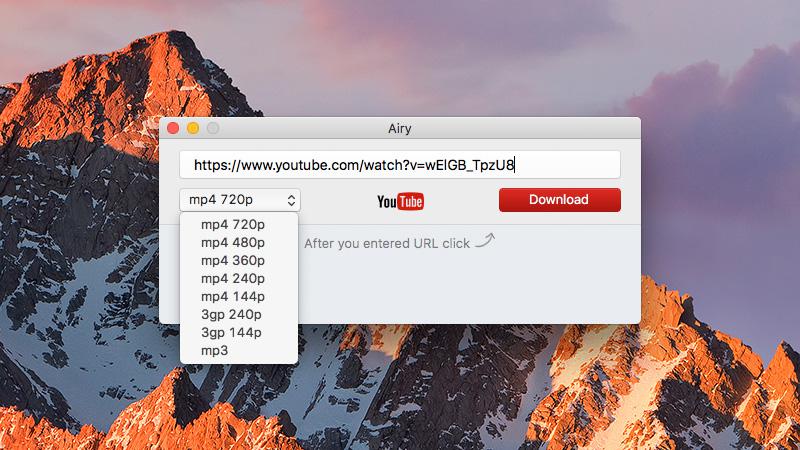 Airy Youtube video downloader Airy Youtube video downloader