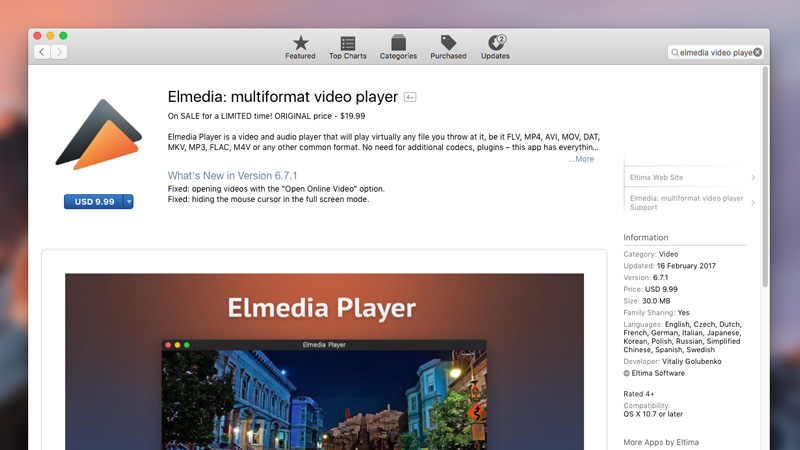 elmedia player for mac no sound chromecast