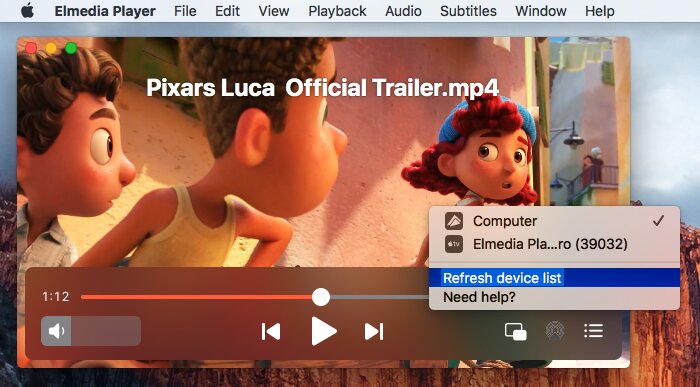 Stream video from Mac to Roku with Elmedia
