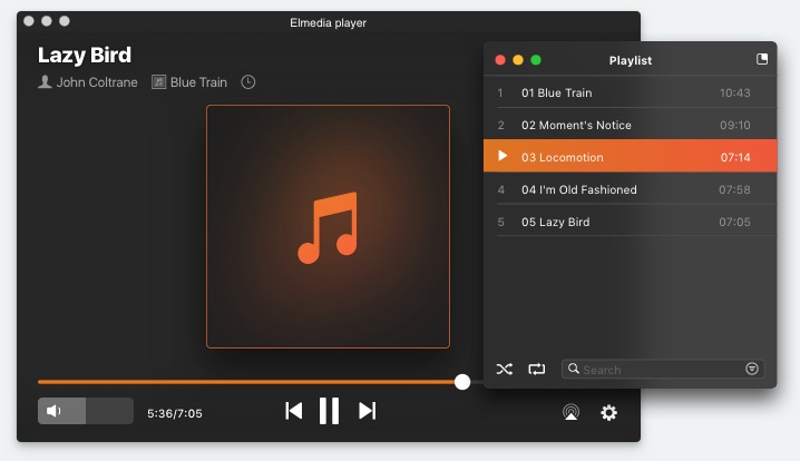 Vox music player for mac