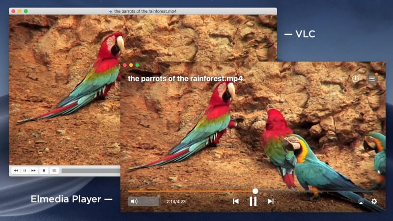 VLC Alternative for Mac - Elmedia Player