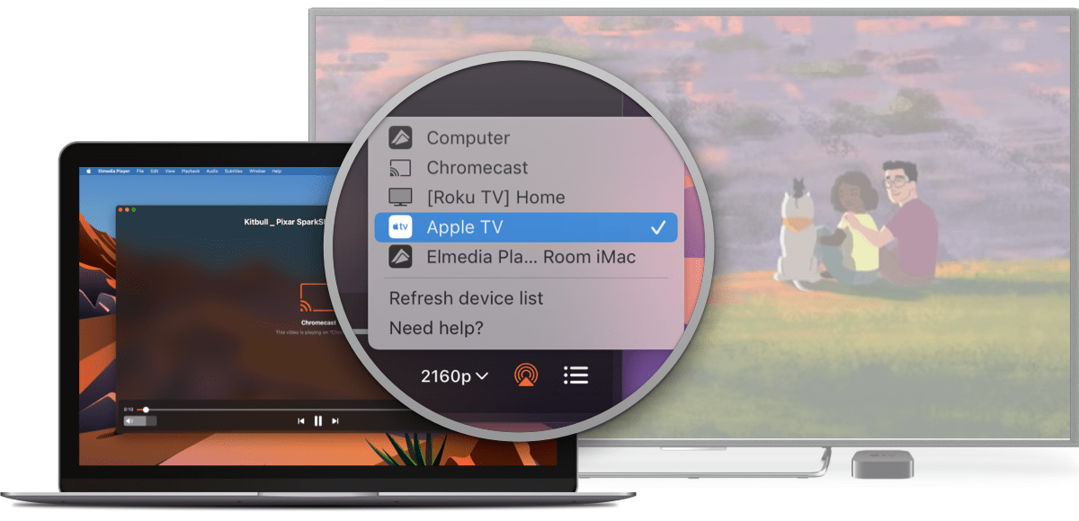 Mac Video Player for Chromecasting