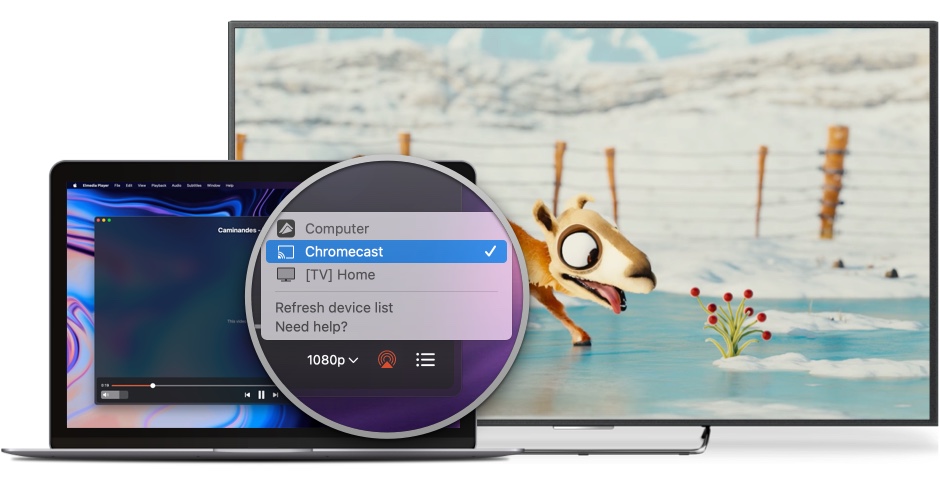 Streaming to TV from Mac Stream local files from Mac to TV with Elmedia