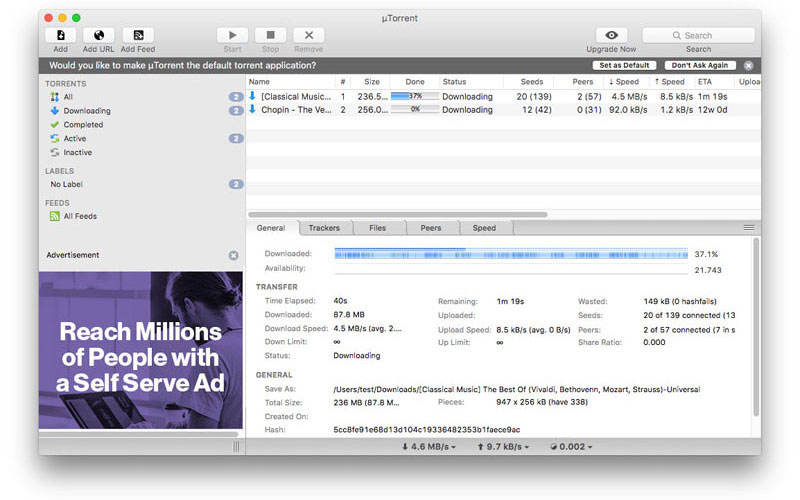 Bittorrent mac os catalina