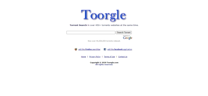 Use Toorgle as a torrent search engine for Mac