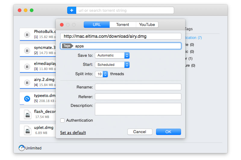 neat download manager for mac