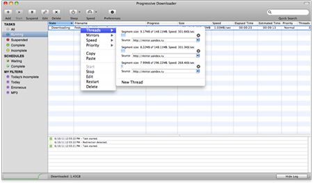 progressive downloader mac