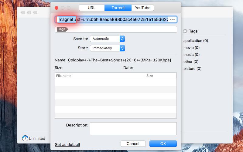 mac torrent magnet download