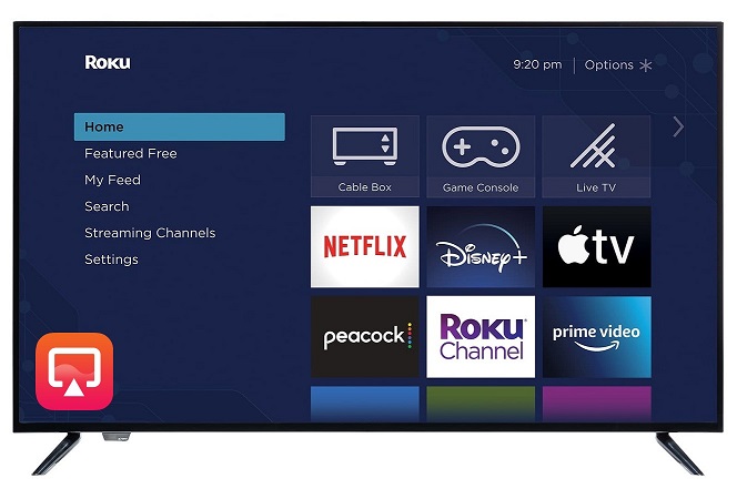 How to use airplay on Roku TV