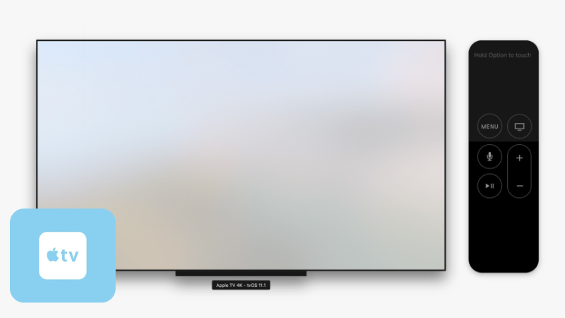 Spiegeln Sie Ihre Inhalte von Geräten auf Apple TV mit der Funktion AirPlay.