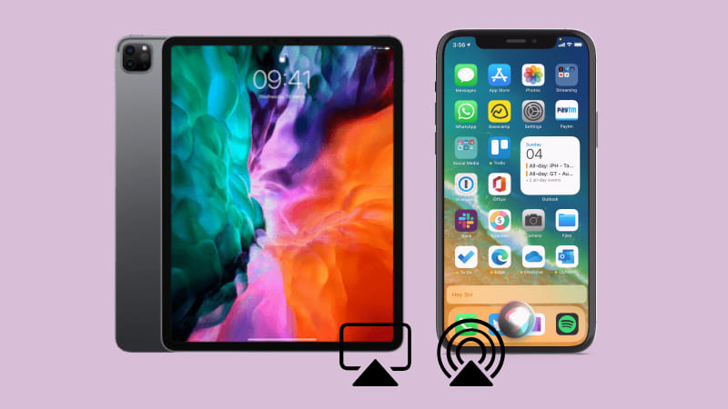 Assurez-vous que votre iPhone/iPad est connecté au même réseau Wi-Fi que votre Apple TV ou Smart TV compatible AirPlay 2 et après cet écran miroir.