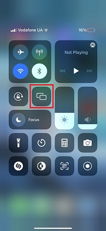 Cómo duplicar la pantalla del dispositivo iOS en Roku.