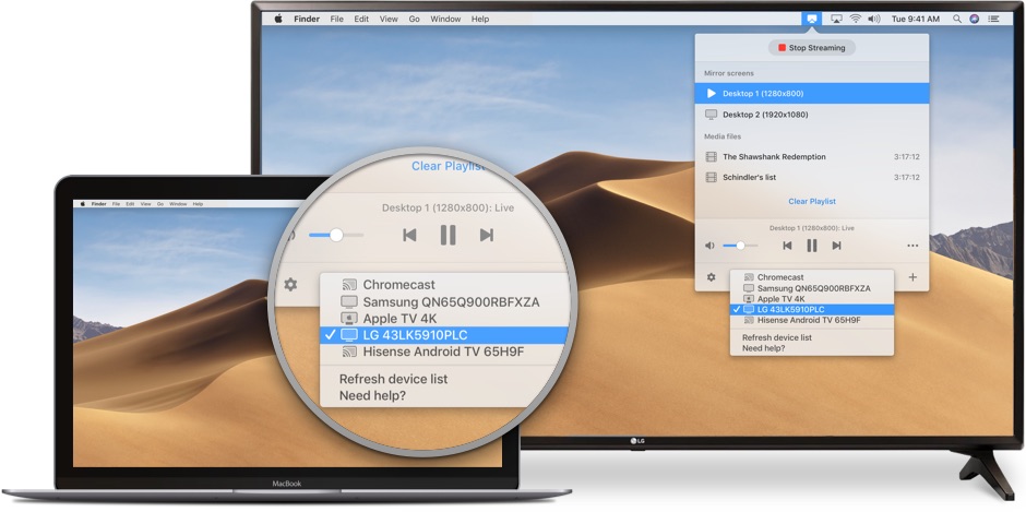 mirror for samsung tv mac free download