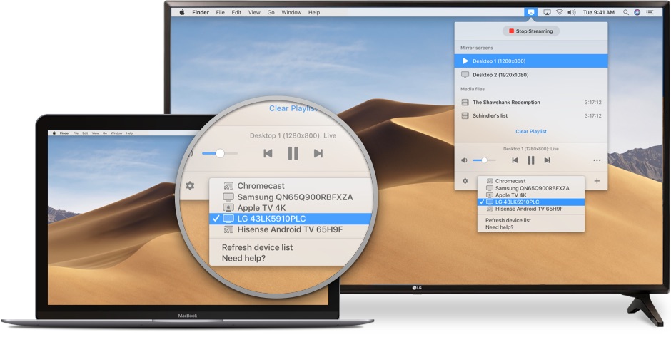 easy macbook mirror lg tv