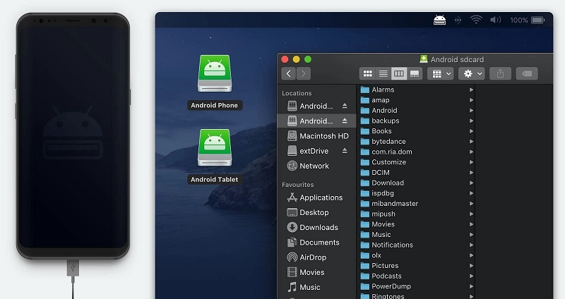 It’s nice Android file transfer that supports all leading Android smartphones and tablets.