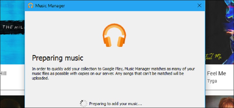 En outre, vous pouvez transférer la bibliothèque iTunes vers Google Music à l'aide du navigateur Chrome.