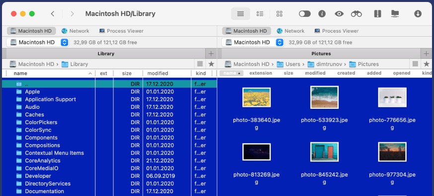 Kostenloser Dateimanager für Mac