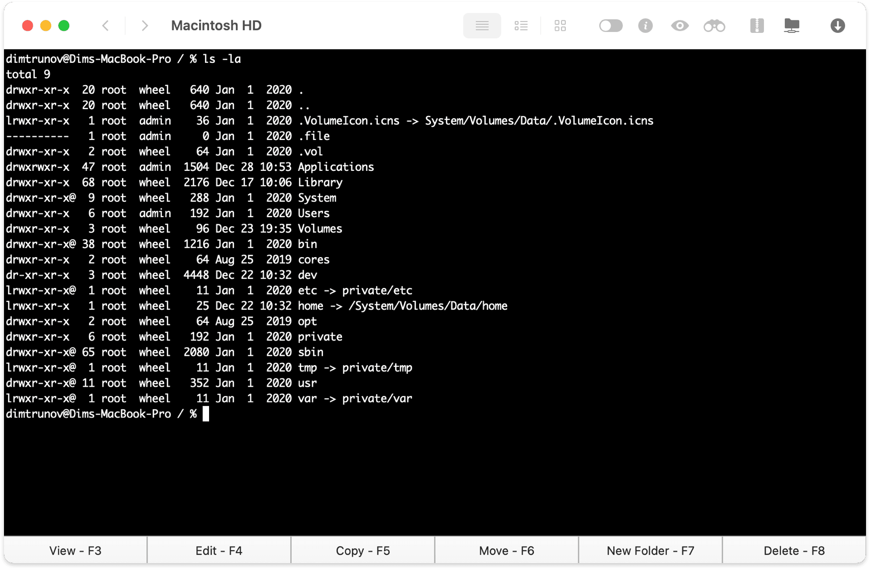 mac osx terminal emulator