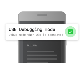  Enable USB Debugging