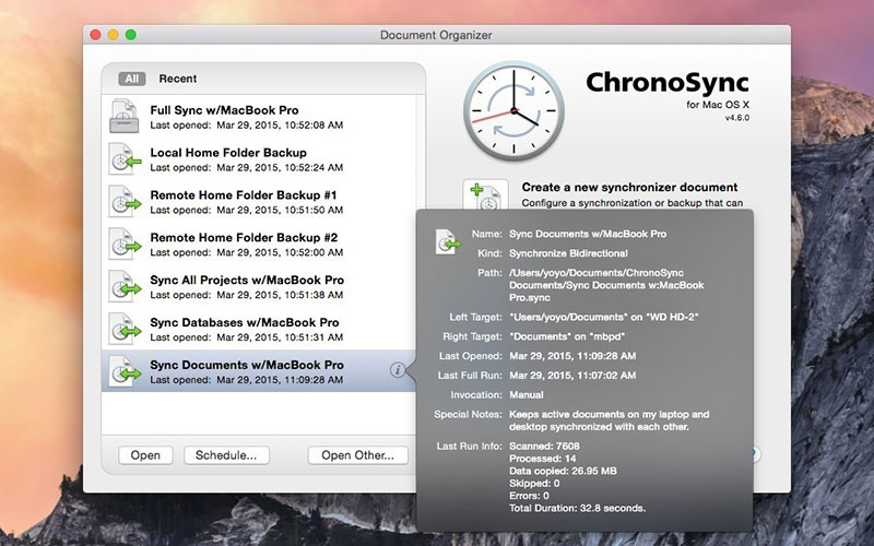 chronosync mac software chronosync mac software