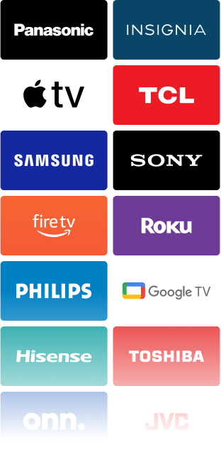 TV models compatible with TVRem