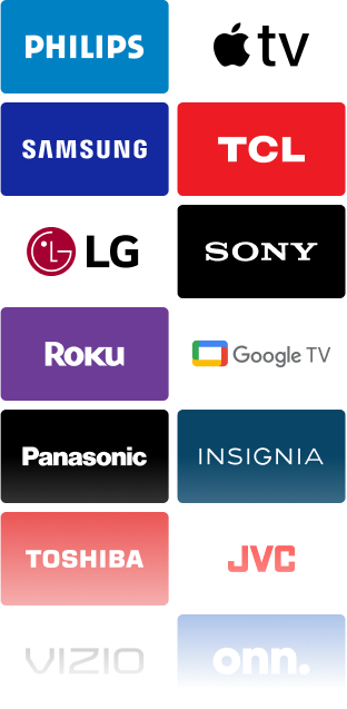 TV models compatible with TVRem