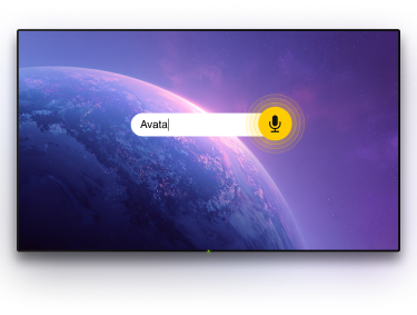 TV with microphone option