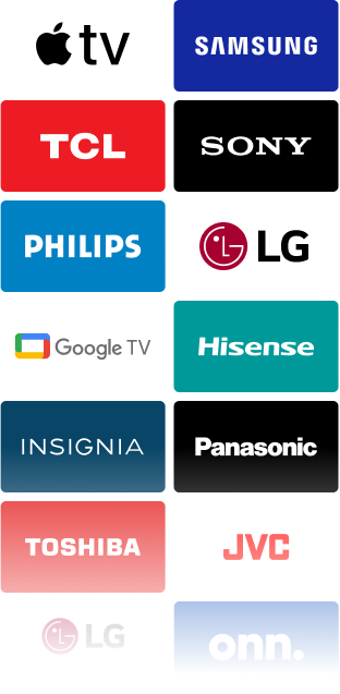 TV models compatible with TVRem