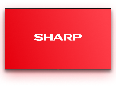 Sharp TV image
