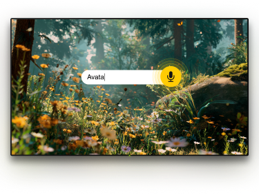 TV with microphone option
