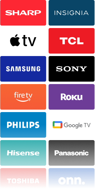 TV models compatible with TVRem