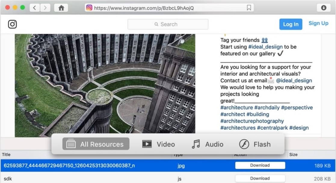 download instagram video for mac