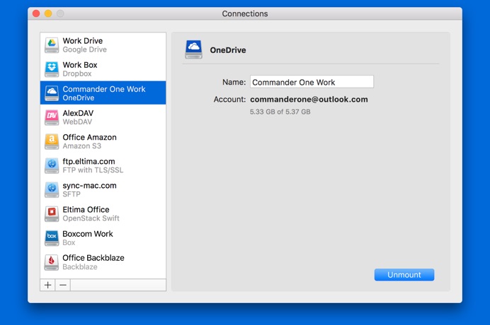 onedrive for mac os x