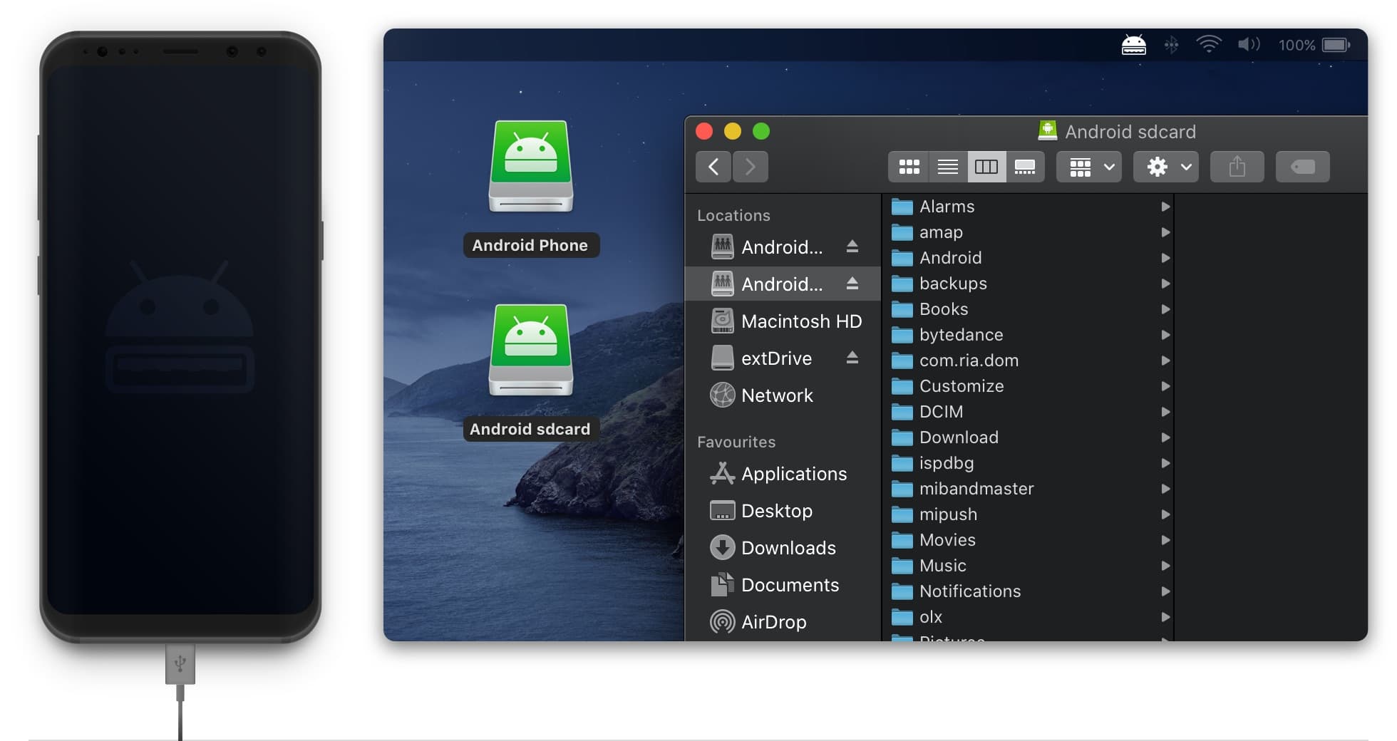 samsung android file trasnfer for mac