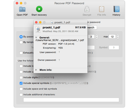 how to open password protected pdf on mac