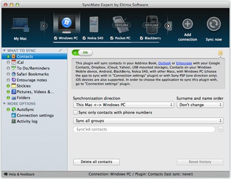 remove syncmate from mac