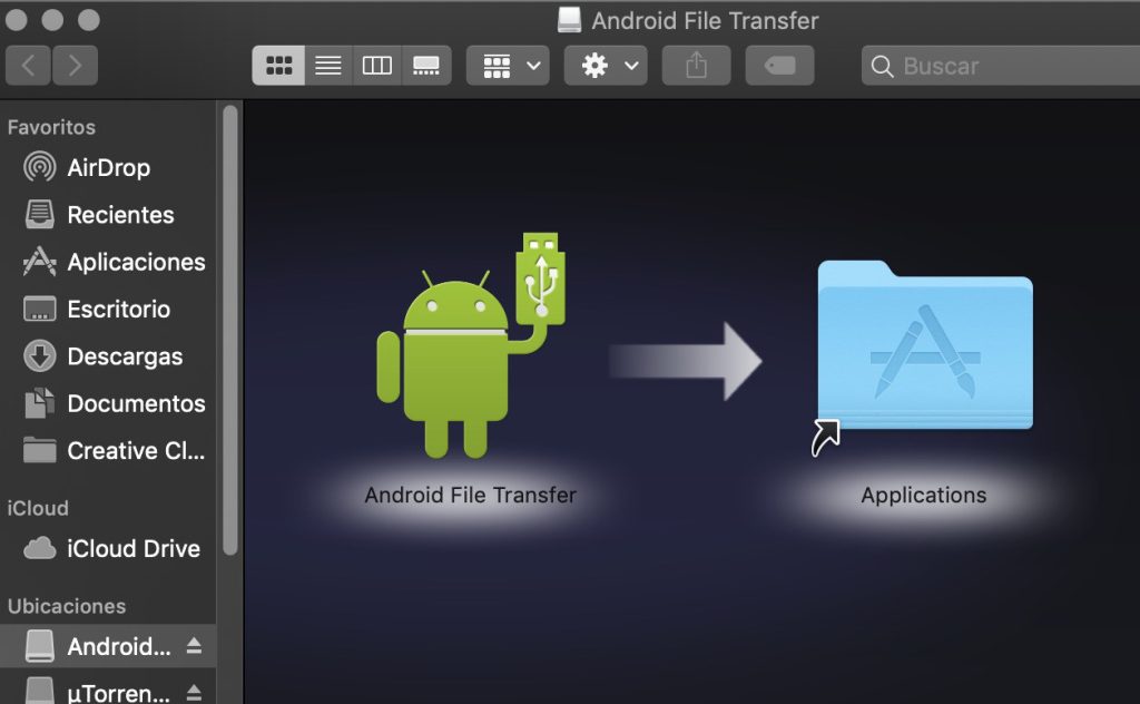 AFT est une application facile à utiliser pour connecter Android à Mac.